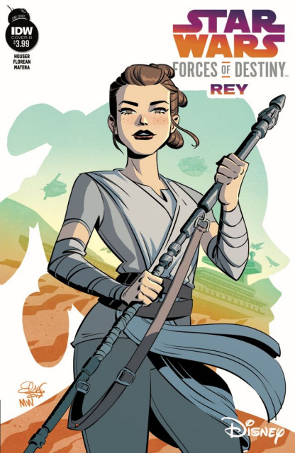 Star Wars Adventures: Forces of Destiny - Rey (Cover B)