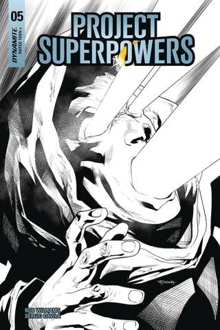 Project Superpowers #5 (20 Copy Segovia B&W Cover)