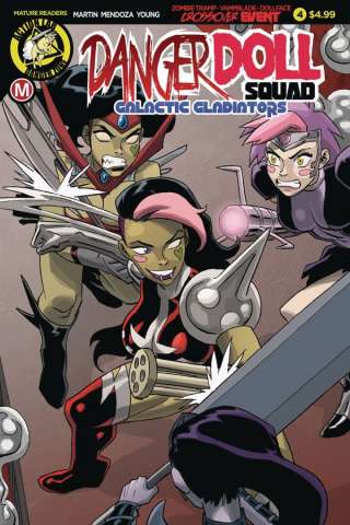 Danger Doll Squad: Galactic Gladiators #4 (Young Cover)