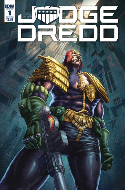 Judge Dredd: Under Siege #1 (Quah Cover)