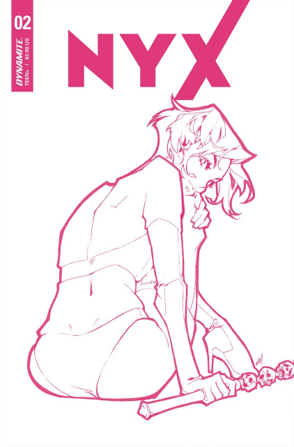 Nyx #2 (30 Copy Besch B&W Cover)