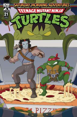 Teenage Mutant Ninja Turtles: Saturday Morning Adventures #21 (Schoening Cover)