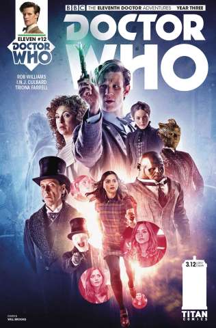 Doctor Who: New Adventures with the Eleventh Doctor, Year Three #12 (Photo Cover)
