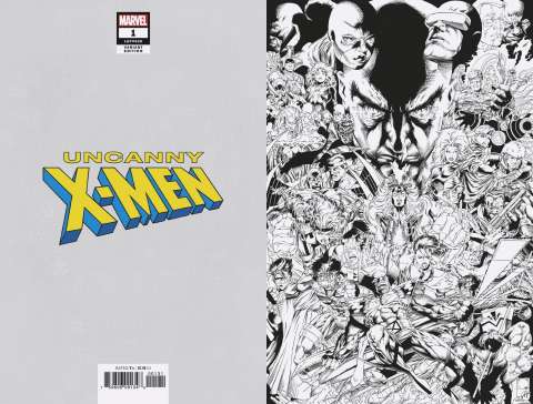 Uncanny X-Men #1 (Quesada B&W Hidden Gem Cover)
