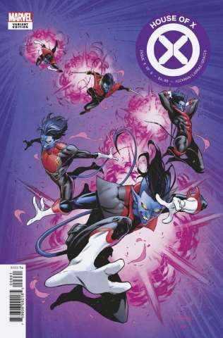 House of X #6 (Coello Character Decades Cover)