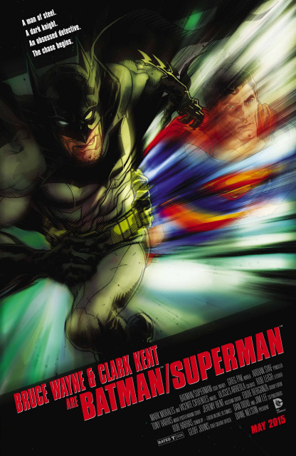 Batman / Superman #20 (Movie Poster Cover)