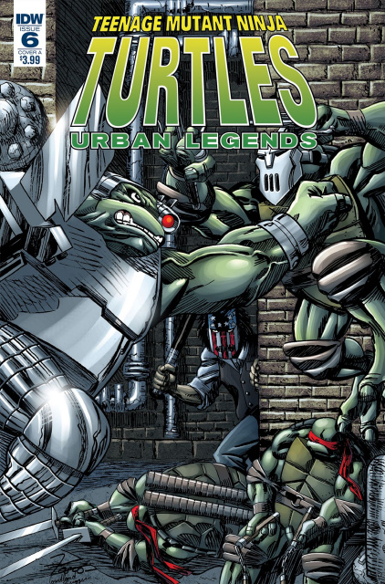 Teenage Mutant Ninja Turtles: Urban Legends #6 (Fosco Cover)
