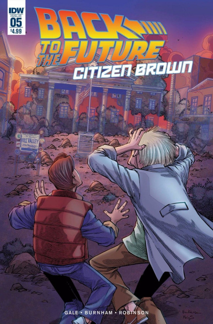 Back to the Future: Citizen Brown #5 (Subscription Cover)