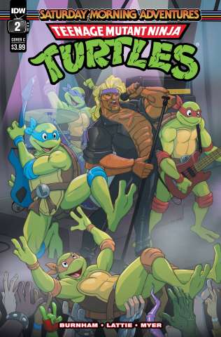 Teenage Mutant Ninja Turtles: Saturday Morning Adventures #2 (Martin Cover)