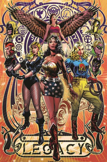 Justice Society of America #9 (Tony Harris Card Stock Cover)