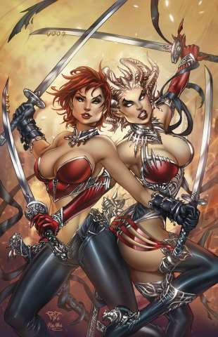 Grimm Fairy Tales: Inferno - The Rings of Hell #3 (Pantalena Cover)