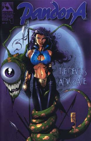 Pandora: The Devil's Advocate #1 (Royal Blue Foil Cover)