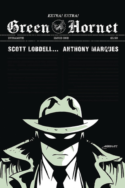 Green Hornet #1 (Marques Cover)