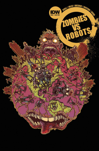 Zombies vs. Robots #3 (Subscription Cover)