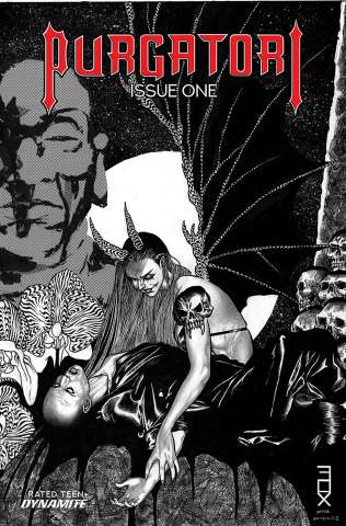 Purgatori #1 (15 Copy Fox B&W Cover)