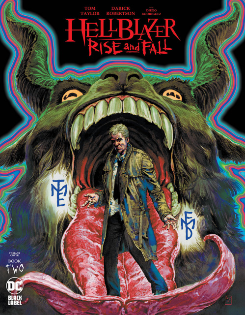 Hellblazer: Rise and Fall #2 (JH Williams III Cover)