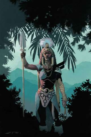 Black Panther #8 (Ribic Connecting Cover)