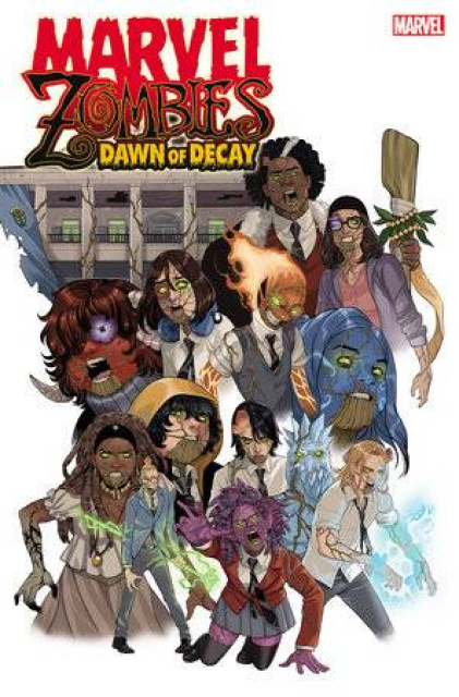 Marvel Zombies: Dawn of Decay #4 (Romy Jones Homage Cover)