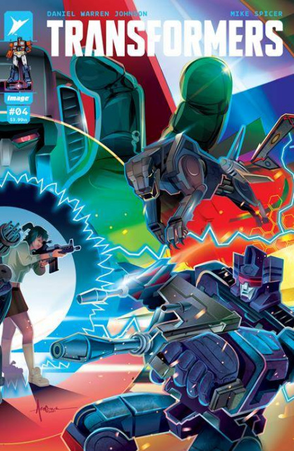 Transformers #4 (10 Copy Arocena Cover)