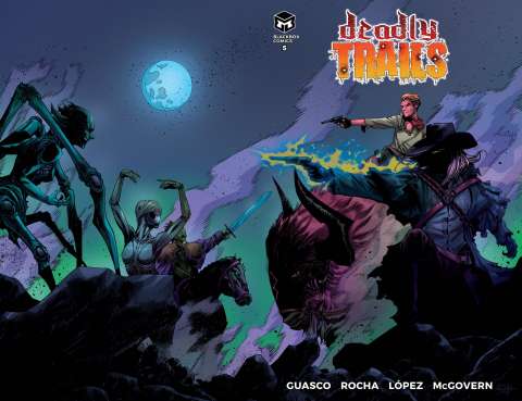 Deadly Trails #5 (Rocha Cover)