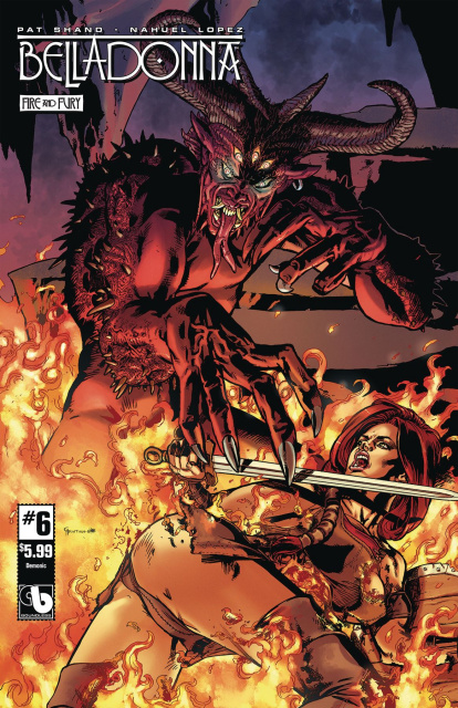 Belladonna: Fire and Fury #6 (Demonic Cover)