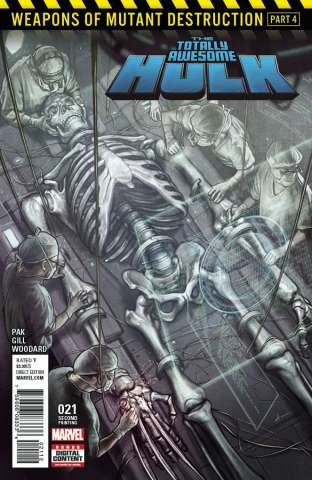 Totally Awesome Hulk #21 (2nd Printing Stonehouse Cover)