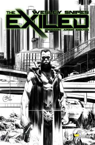 The Exiled #4 (10 Copy Blanco B&W Cover)