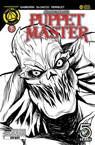 Puppet Master #14 (Da Sacco Sketch Cover)