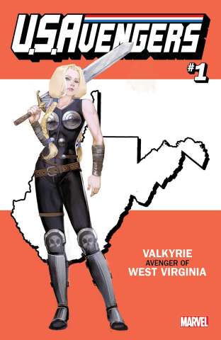 U.S.Avengers #1 (Reis West Virginia State Cover)