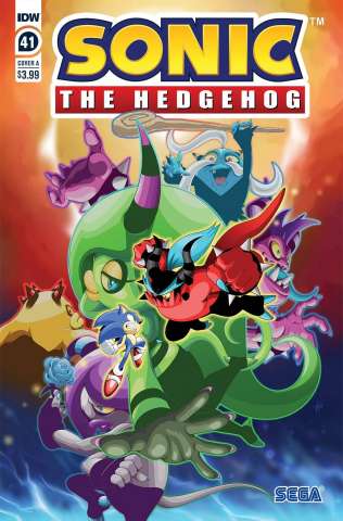 Sonic the Hedgehog #41 (Adam Bryce Thomas Cover)