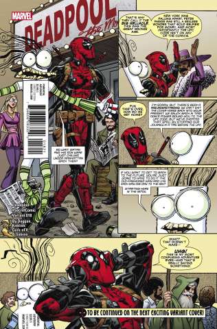Deadpool #18 (Koblish Secret Comic Cover)
