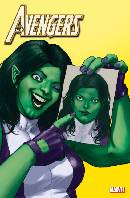 Avengers #56 (David Lopez Skrull Cover)