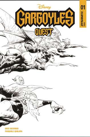 Gargoyles Quest #1 (10 Copy Lee Line Art Cover)