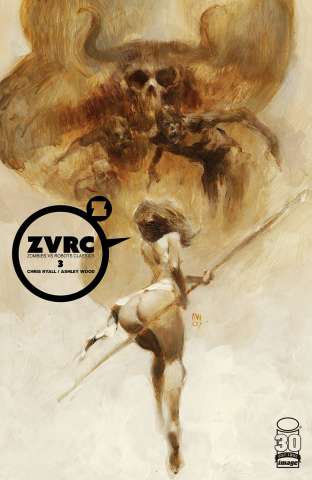 ZVRC: Zombies vs. Robots Classic #3 (Wood Cover)