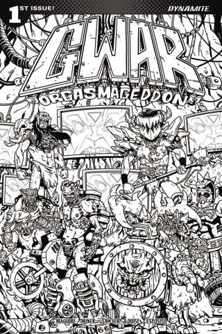 GWAR: Orgasmageddon #1 (20 Copy Sawyer Cover)