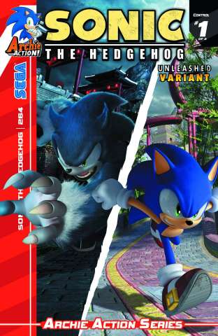 Sonic the Hedgehog #264 (Unleashed Cover)