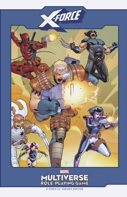 X-Force #2 (Ruairi Coleman Marvel Multiverse RPG Cover)