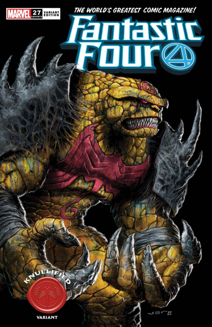 Fantastic Four #27 (Ferreyra Knullified Cover)