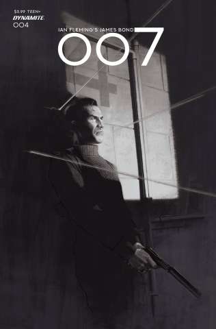 007 #4 (7 Copy Aspinall B&W Cover)