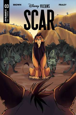 Disney Villains: Scar #3 (10 Copy Fraley Cover)