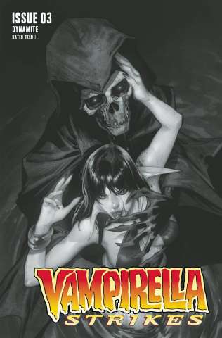 Vampirella Strikes #3 (20 Copy Segovia B&W Cover)