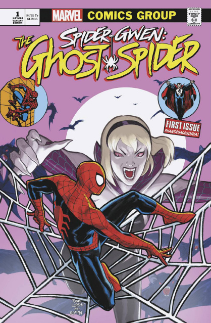 Spider-Gwen: Ghost Spider #1 (David Lopez Vampire Cover)