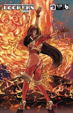 Lookers: Ember #9 (Red Hot Cover)