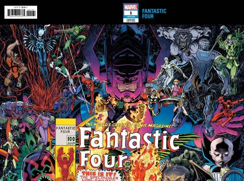 Fantastic Four #1 (Art Adams Connecting Wraparound Cover)