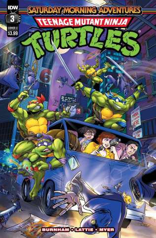 Teenage Mutant Ninja Turtles: Saturday Morning Adventures #3 (Myer Cover)