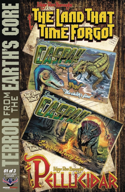 The Land That Time Forgot: From Earth's Core #1 (Parsons 3 Copy Cover)