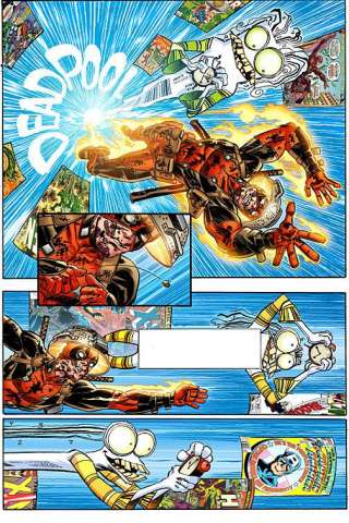 Deadpool #11 (Koblish Secret Comic Cover)
