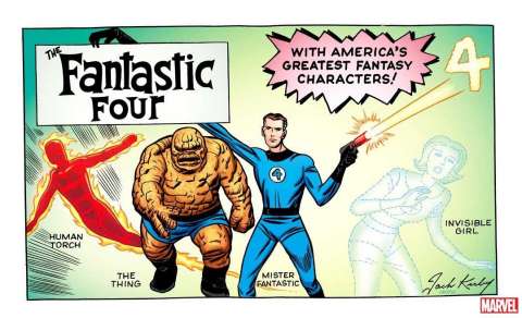 Fantastic Four #1 (Kirby Hidden Gem Cover)