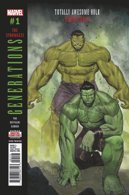 Generations: Banner Hulk & Totally Awesome Hulk #1 (3rd Printing)