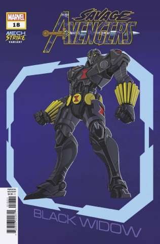 Savage Avengers #18 (Castellani Avengers Mech Strike Cover)